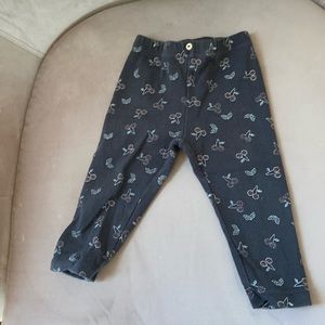 3/$15 Zara print ribbed leggings 12-18 mos